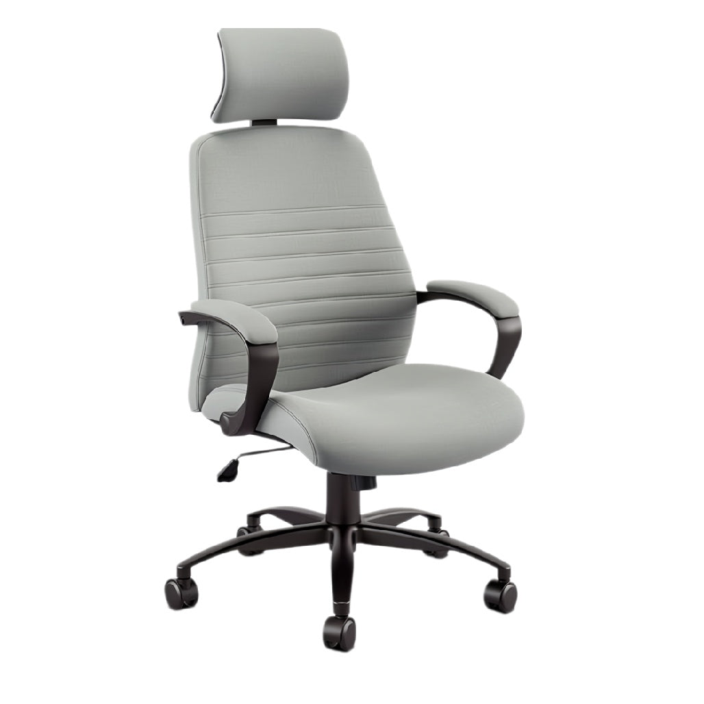**Ergonomische bureaustoel met verstelbare rugleuning en armleuningen**