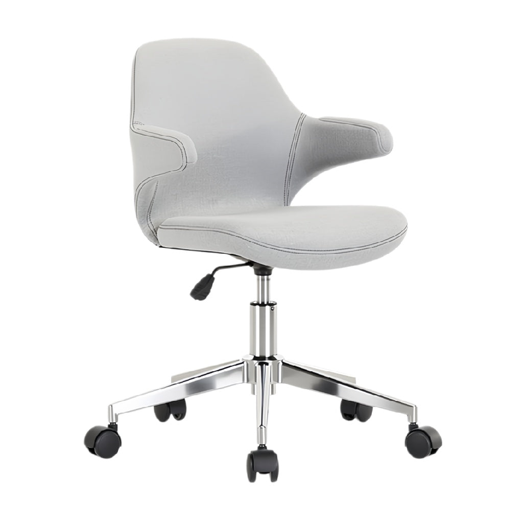 **Ergonomische bureaustoel met wieltjes en verstelbare hoogte**